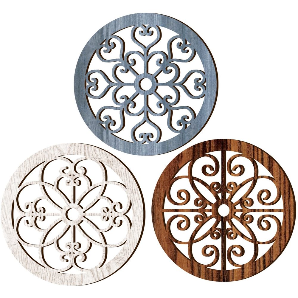 3 Pieces Thicken Rustic Wall Decor Farmhouse Wall Art Decor Wood Hanging😇